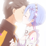 Download Kiss Re:Zero - Starting Life In Another World Subaru Natsuki Rem (Re:ZERO) Anime PFP