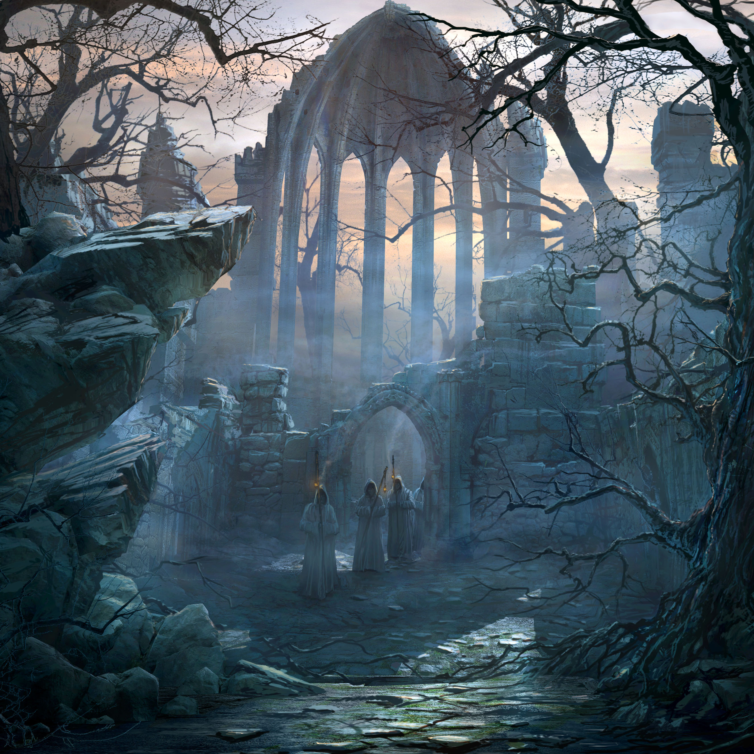 "Path to the Gothic Choir" by Rafael Lacoste