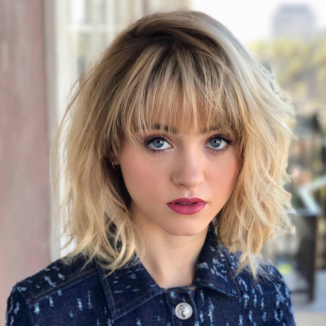 Natalia dyer blonde