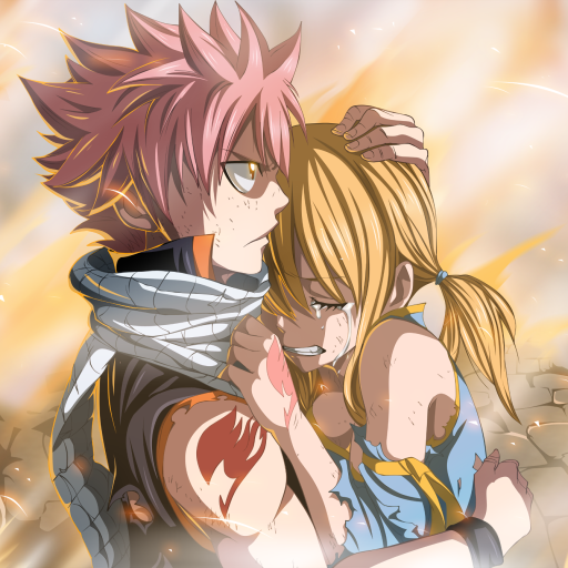 Download Natsu Dragneel Lucy Heartfilia Anime Fairy Tail PFP