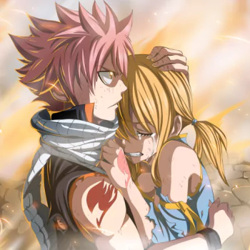 Natsu Dragneel Lucy Heartfilia Anime Fairy Tail PFP