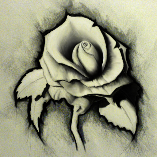 Artistic Rose Pfp by Firat Isik