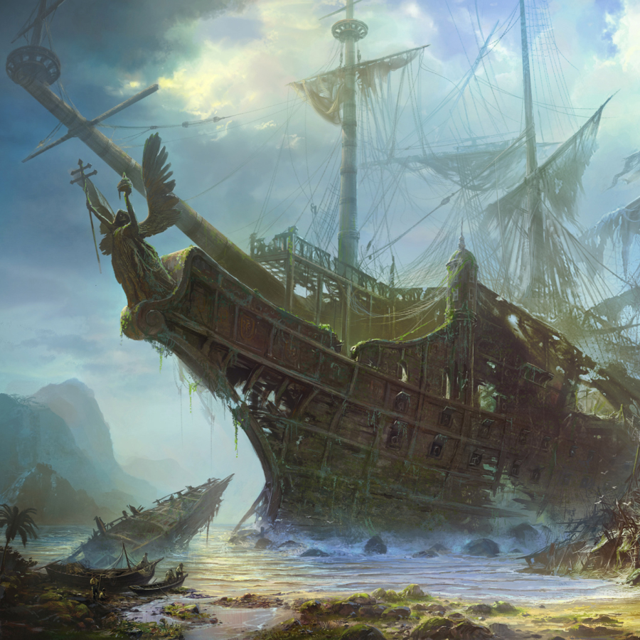 Fantasy Ship Pfp by Shuxing Li