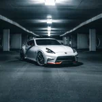 white car vehicle car Nissan Nissan GT-R PFP