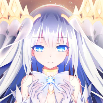 face smile white hair blue eyes Origami Tobiichi Anime Date A Live PFP