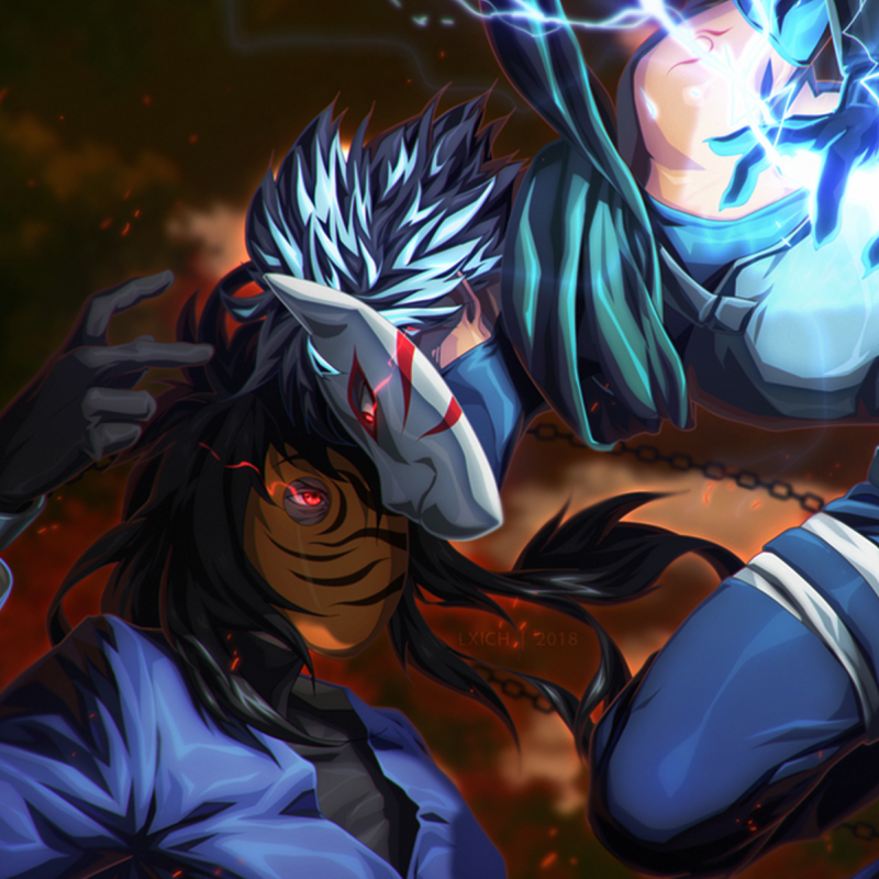 Obito Vs Kakashi Who Wins - artstation obito madara gfx roblox by kuroace kuro kamiace