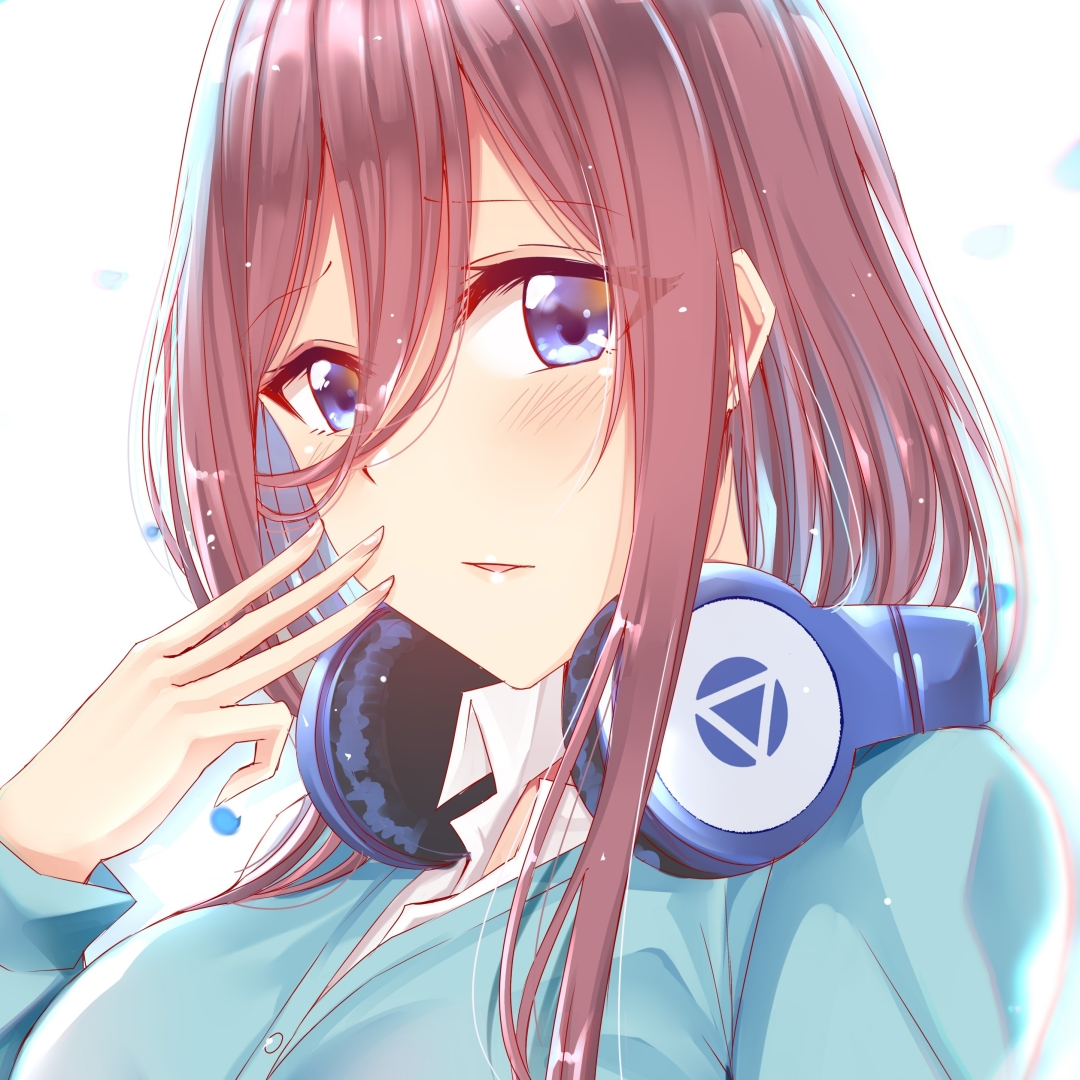 Download Miku Nakano Anime The Quintessential Quintuplets PFP by 谷立