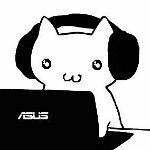Asus cat by dovah