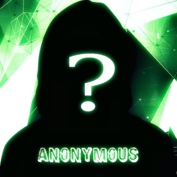 Anonymous - With green background by Liberty