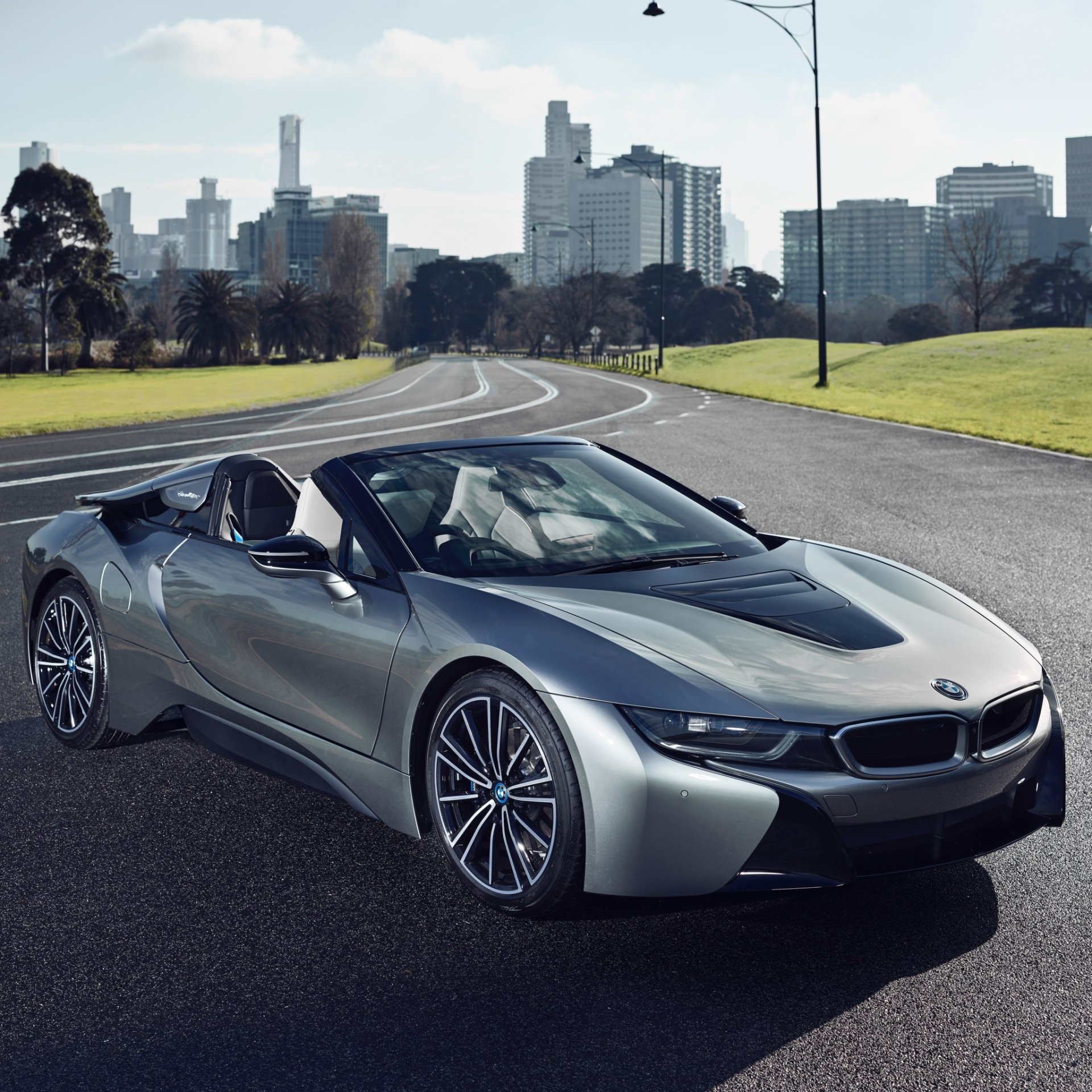 Download Supercar Silver Car Vehicle Car BMW BMW I8 PFP