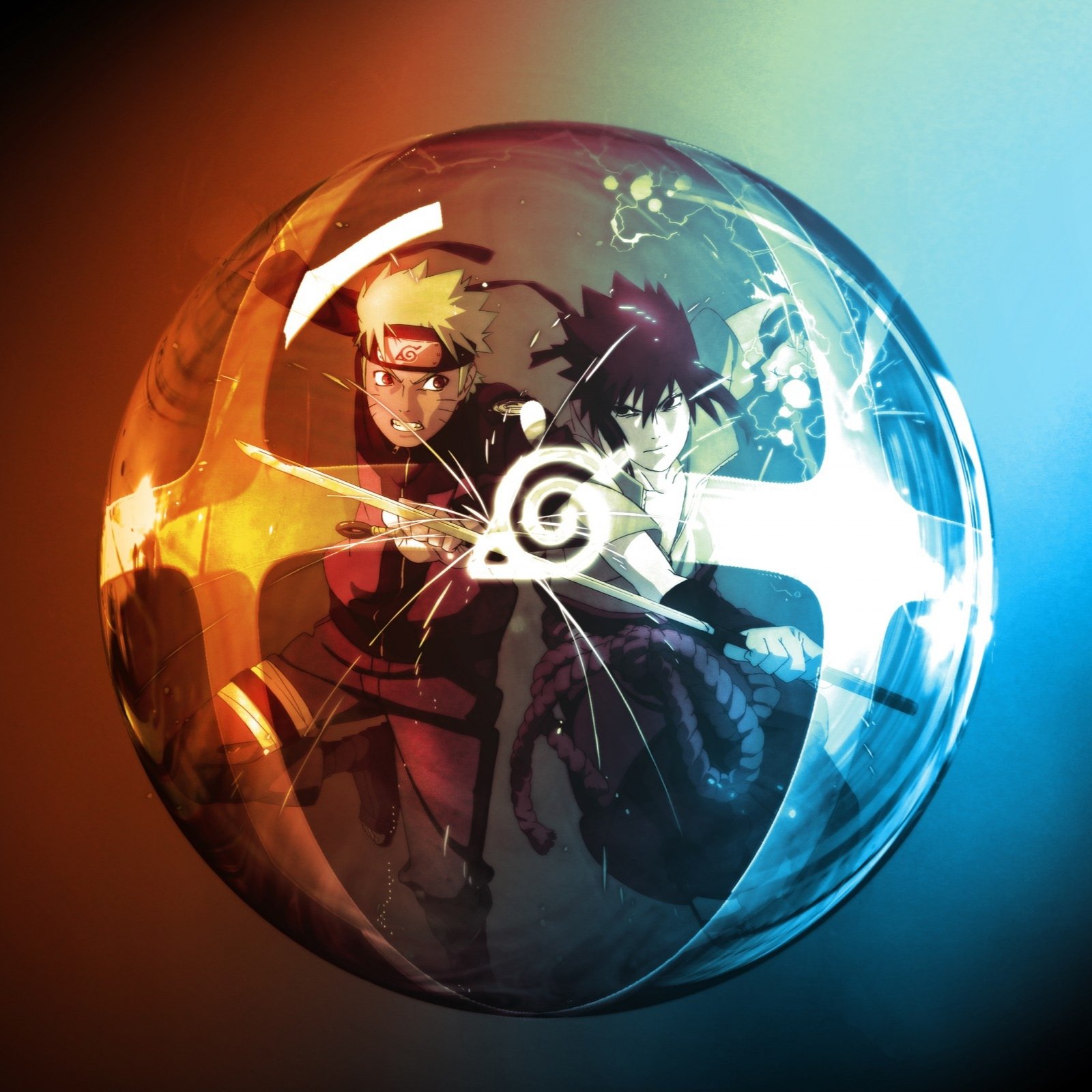 Download Sasuke Uchiha Naruto Uzumaki Anime Naruto Naruto & Sasuke PFP