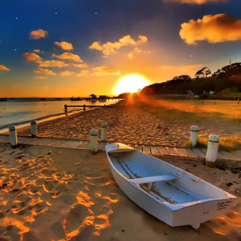  Boat on the Beach