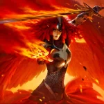 fantasy angel warrior PFP