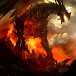  Volcanic Dragon by Greg Rutkowski