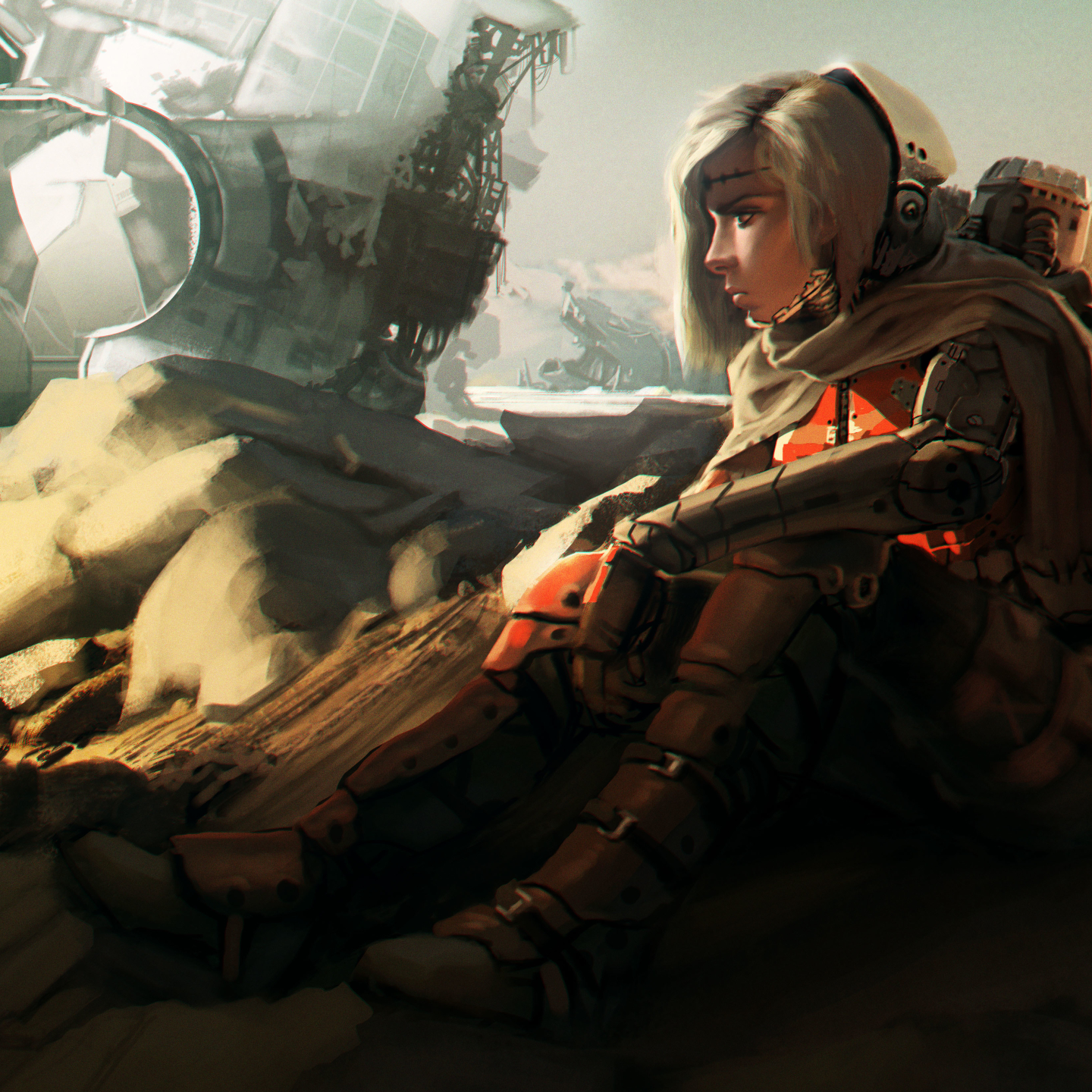 Sci Fi Astronaut Pfp by dKeeNo44