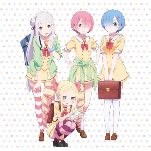 Download Re:Zero - Starting Life In Another World Beatrice (Re:ZERO) Ram (Re:ZERO) Rem (Re:ZERO) Emilia (Re:ZERO) Anime PFP
