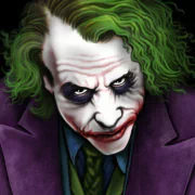 Heath Ledger Joker movie The Dark Knight PFP