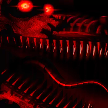  Five nights at freddy's Nightmare Foxy by Scott Cawthon