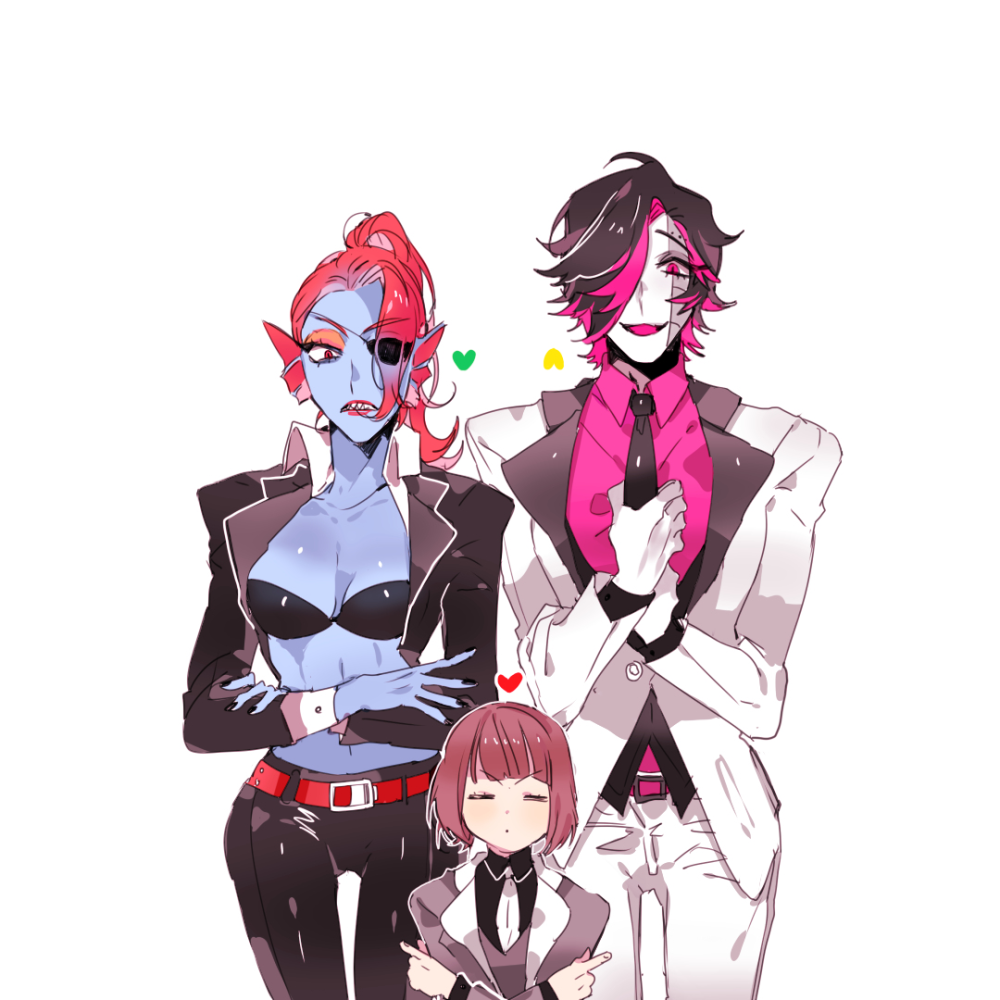 Download Mettaton EX (Undertale) Undyne (Undertale) Frisk (Undertale) Video Game Undertale PFP