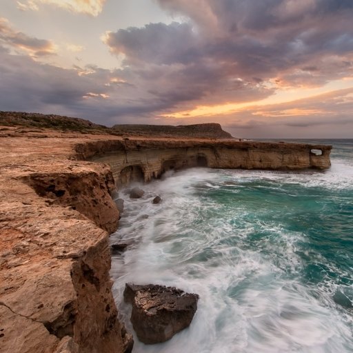 Download Horizon Cliff Coastline Earth Nature PFP