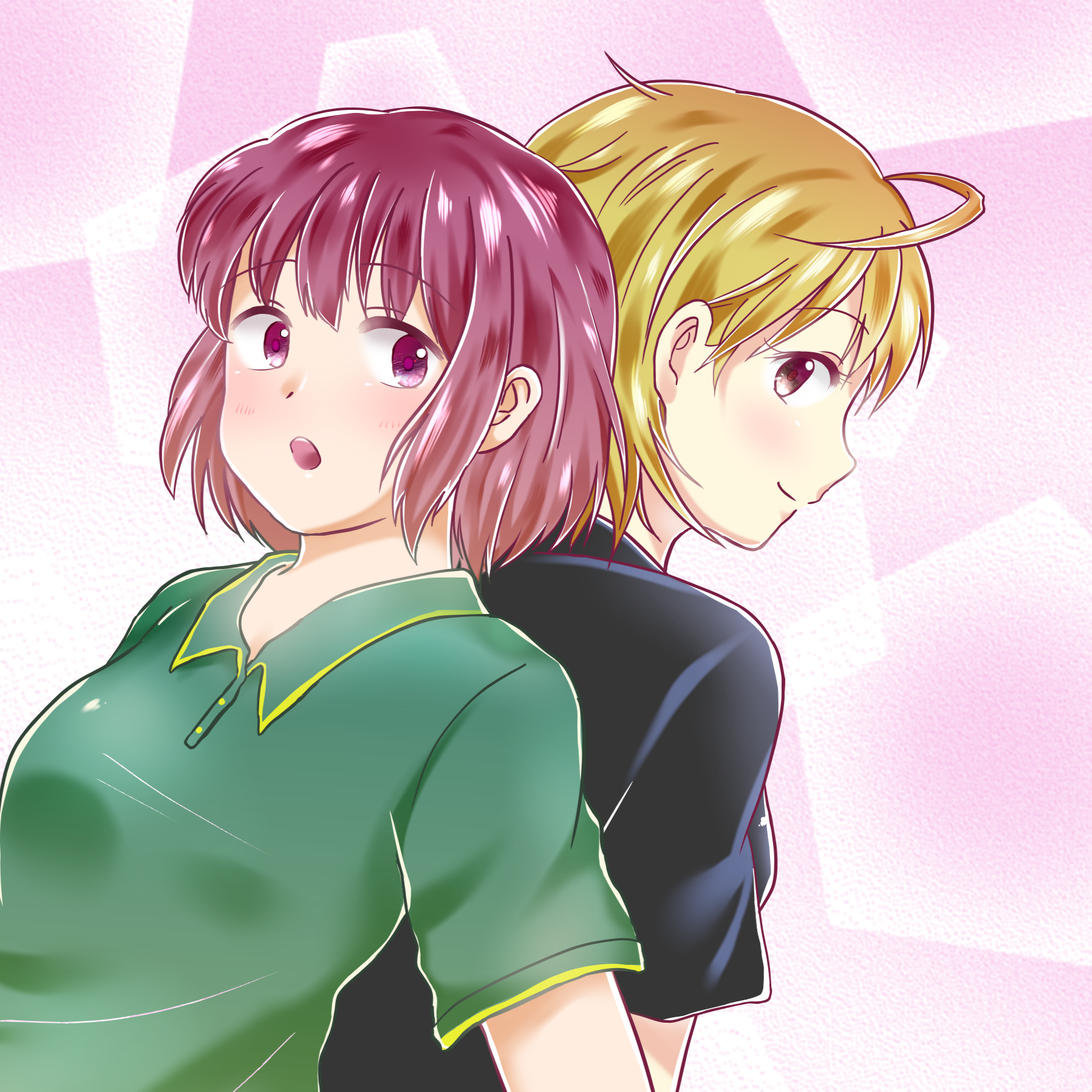 Download Aki Shimizu Natsu Takasaki Anime Baby Steps PFP