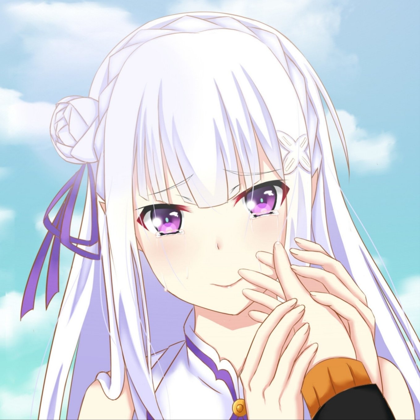 Download Emilia (Re:ZERO) Anime Re:Zero - Starting Life In Another World PFP