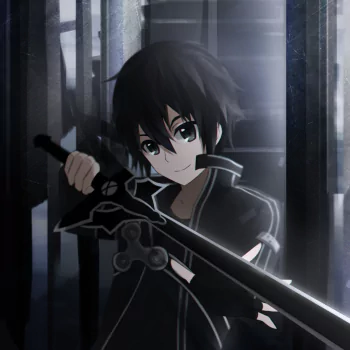 Kazuto Kirigaya Kirito (Sword Art Online) Anime Sword Art Online PFP