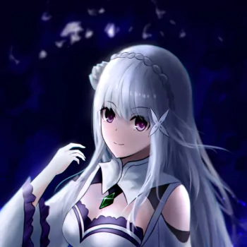 Emilia (Re:ZERO) Anime Re:Zero - Starting Life in Another World PFP