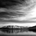 SERENITY [01] scenic blackwhite lake [VersionOne] [12october2012friday] by DANIYAL FARHANI