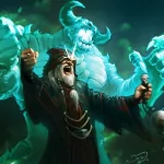 fantasy wizard PFP