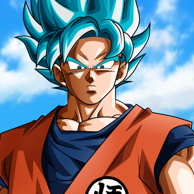 Download Dragon Ball Super Super Saiyan Blue Goku Anime PFP by Rodrigo ...