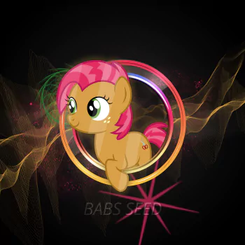  MLP - Babs Seed Duo Neon Wallpaper