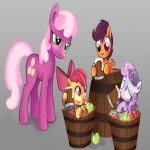 Apple Bloom Scootaloo (My Little Pony) TV Show My Little Pony: Friendship Is Magic PFP