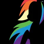 My Little Pony: Friendship Is Magic Rainbow Dash TV Show PFP