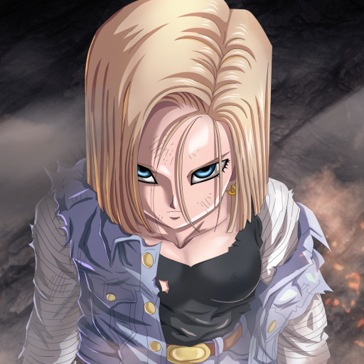 Android 18 by Ahmed Adel