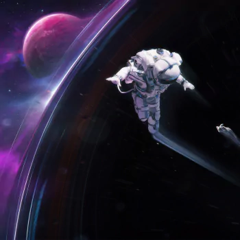 Sci Fi astronaut PFP