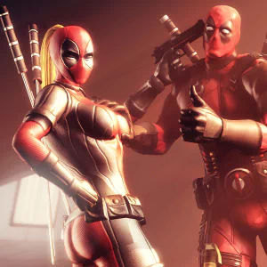 Comic Lady Deadpool PFP