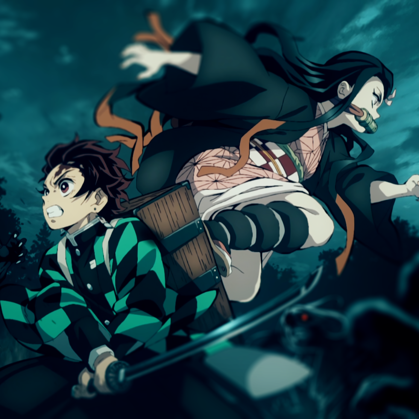 Tanjirou and Nezuko