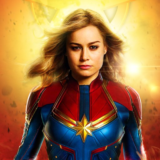 Download Brie Larson Captain Marvel Movie  PFP