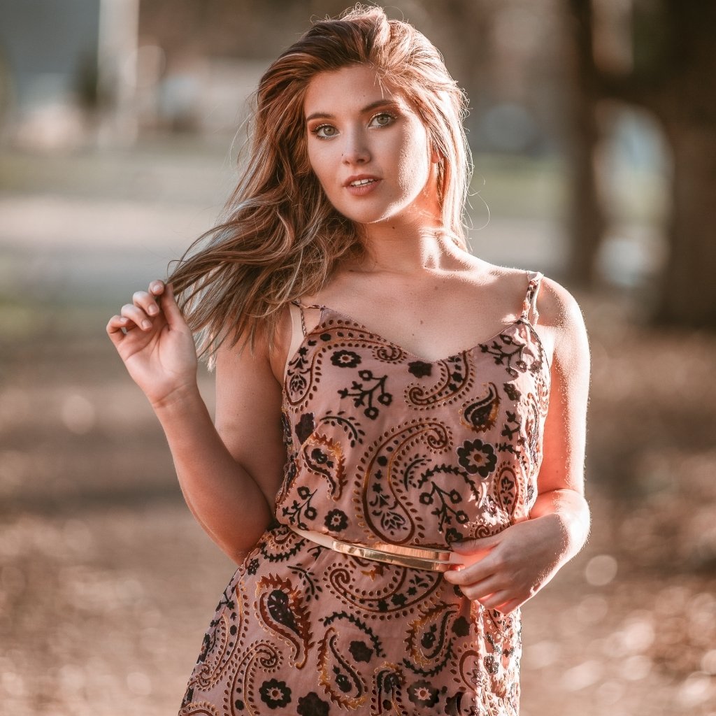 Download Redhead Dress Depth Of Field Model Woman PFP