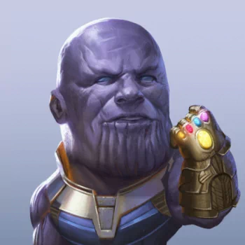 Thanos chibi Avengers: Infinity War movie PFP