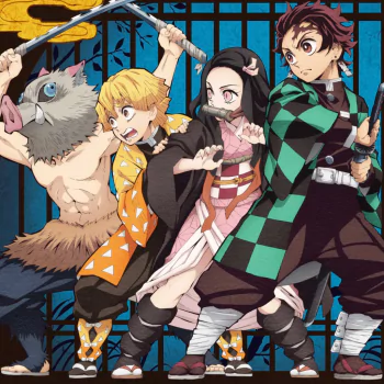 Inosuke Hashibira Zenitsu Agatsuma Nezuko Kamado Tanjiro Kamado Anime Demon Slayer: Kimetsu no Yaiba PFP