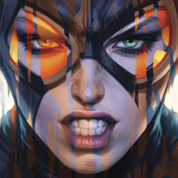 green eyes face DC Comics Catwoman Comic PFP