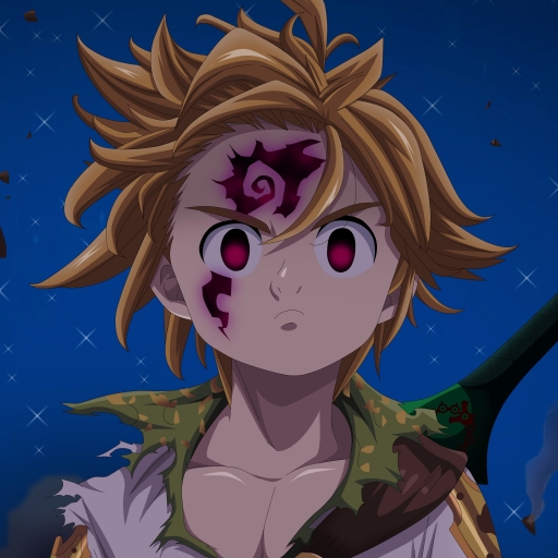 Meliodas Awake His Demon Blood Evil Power - Leader Of 10 Commandements