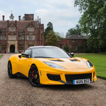 Lotus (Car) vehicle car yellow car Lotus Evora PFP
