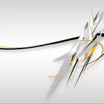 Abstract white PFP