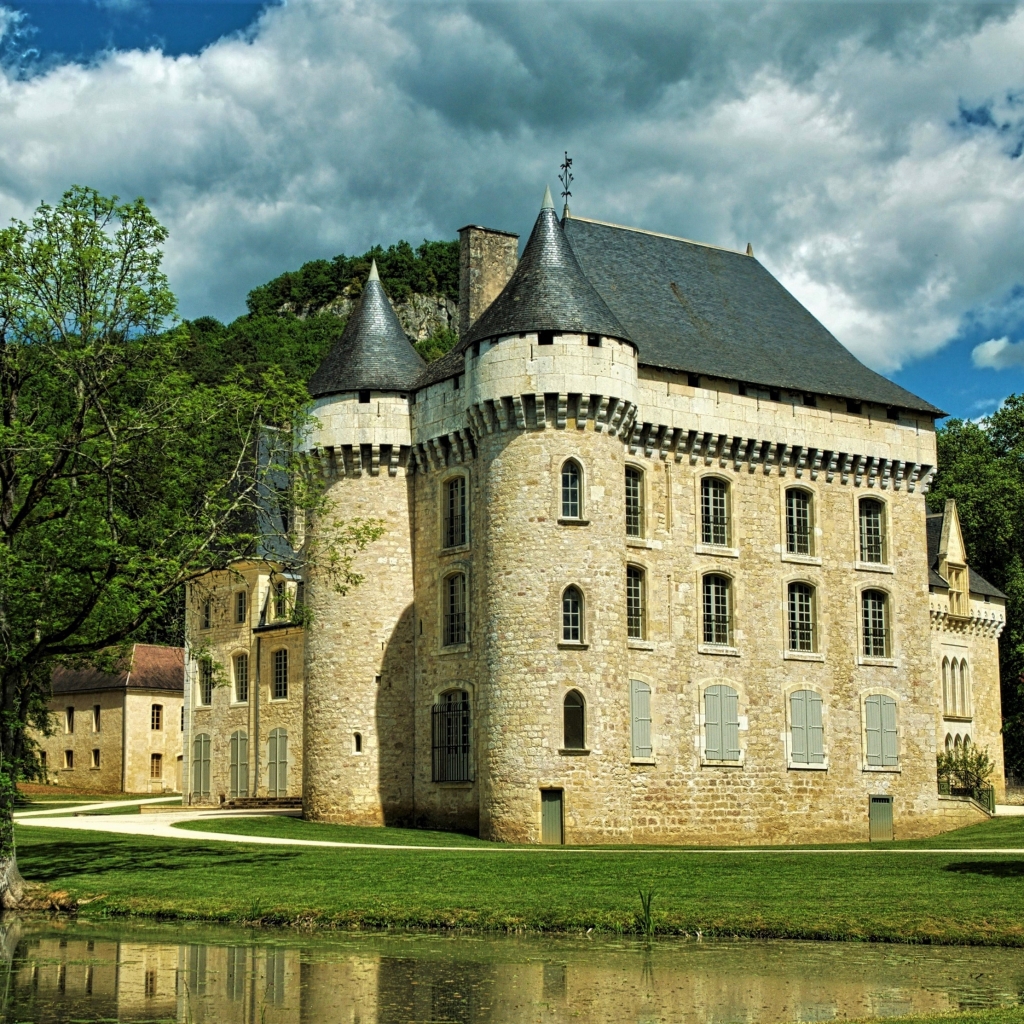 Chateau de Puymartin in France