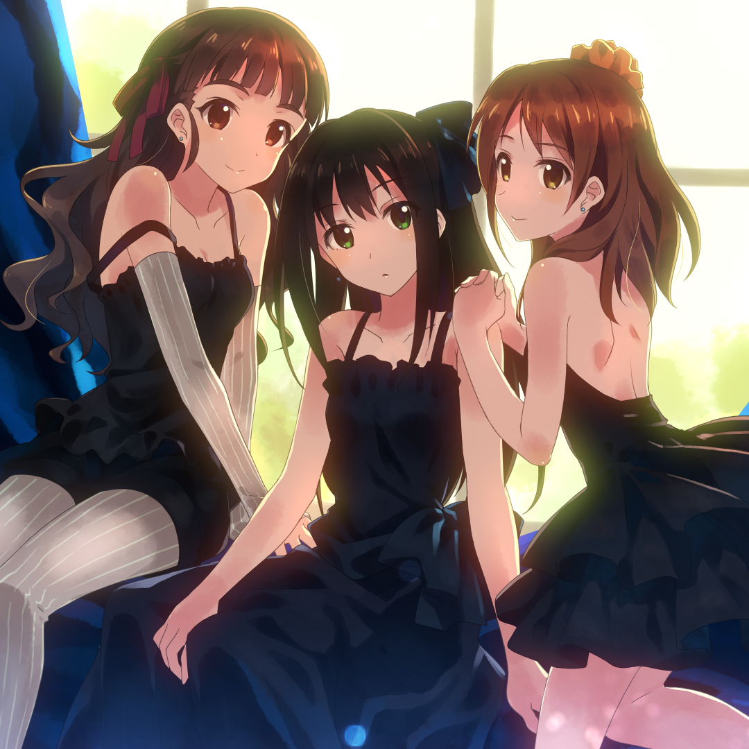 Download IDOLM@STER Cinderella Girls The IDOLM@STER Karen Houjou Rin Shibuya Nao Kamiya Anime The IDOLM@STER Cinderella Girls PFP