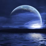 Sci Fi planet rise PFP