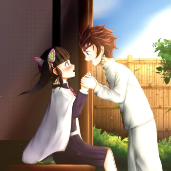 Tanjiro Kamado Kanao Tsuyuri Anime Demon Slayer: Kimetsu no Yaiba PFP